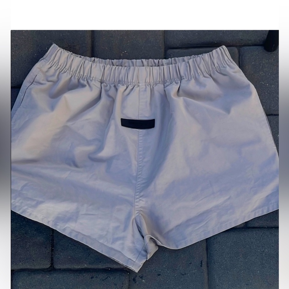 Light Gray men’s fear of god Elastic Waist Shorts